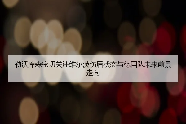 勒沃库森密切关注维尔茨伤后状态与德国队未来前景走向